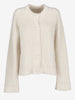 Jil Sander Cardigan in Alpaca and Wool Blend MR61125.13  Jil Sander 