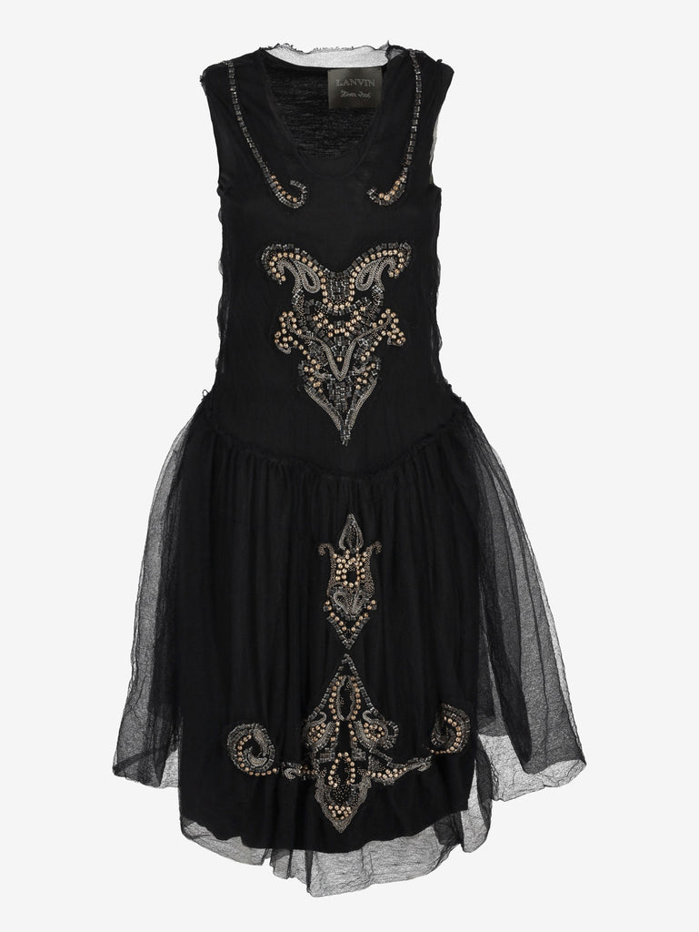 Lanvin Embroidererd Dress B1601269  Lanvin 