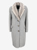 Ermanno Scervino Wool & Cashmere Coat with Mink Collar CVM26.22.65  Ermanno Scervino 