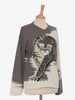 Krizia Hyena Embroidery Sweater CVM21.90.33E  Krizia 