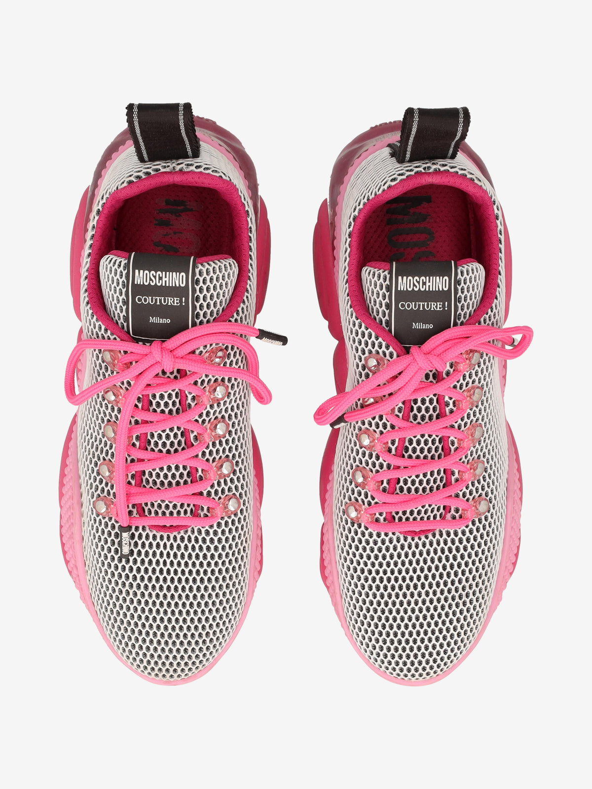 Moschino Fuchsia Teddy Sneakers WCV250874.03  Moschino 