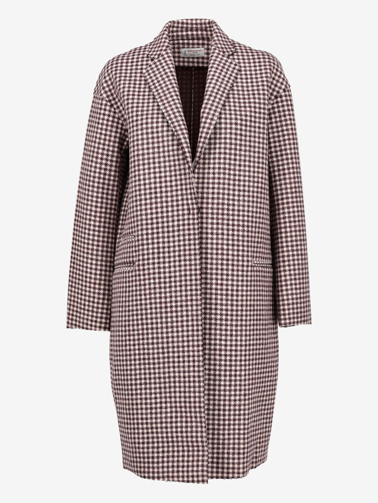 Alberto Biani Checkered Wool Coat CVM26.22.12  Vintage 