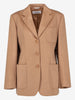 Max Mara Camel Jacket with Front Button Closure W150626.19  Max Mara 