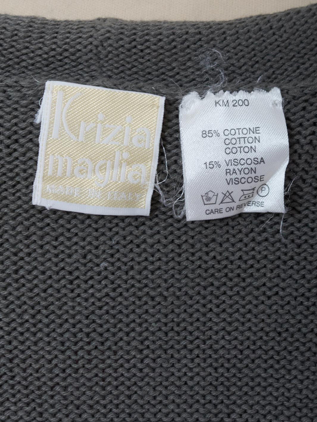 Krizia 棉质毛衣