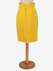 Gianni Versace Couture Black And Yellow Suit