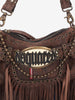 Dsquared2 Gothic Belt Bag in Leather with Chain Strap CVM26.23.90  Dsquared² 