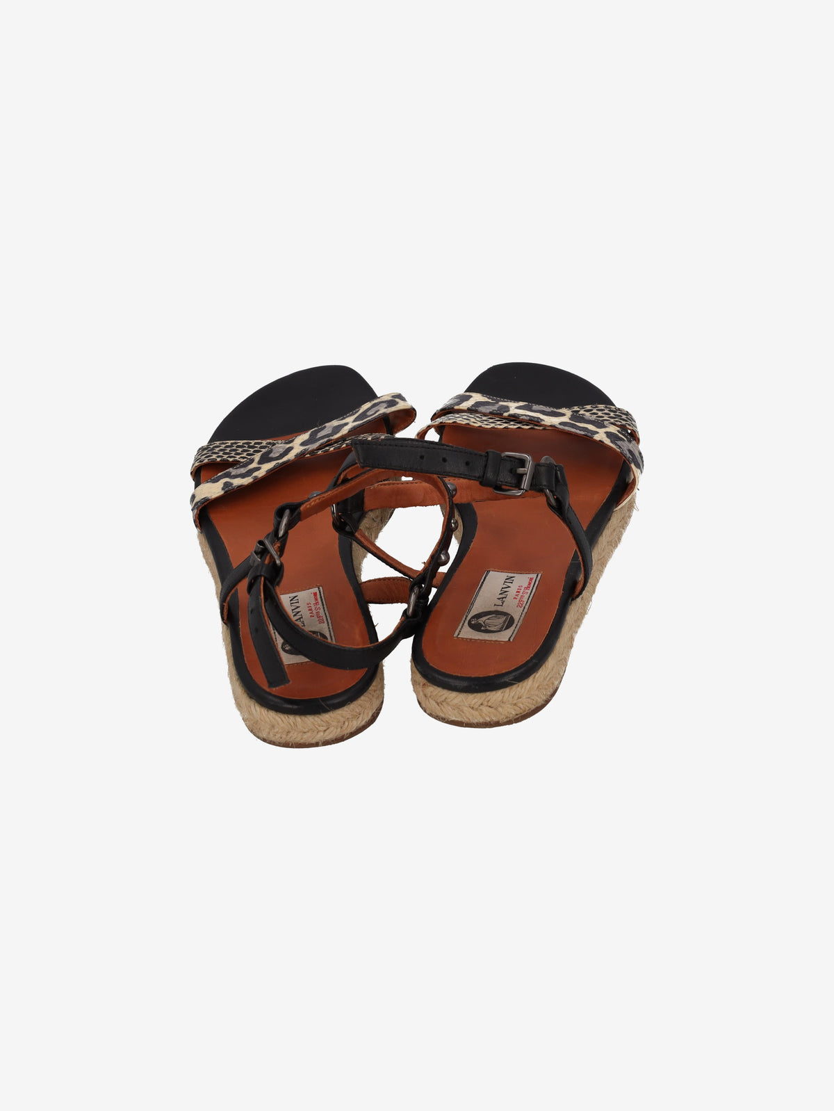 Lanvin Jute Sole Sandals CVM21.44.63  Lanvin 