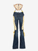 Dsquared2 Stretch Denim Hiking Trumpet Jeans CVM26.23.4  Dsquared² 