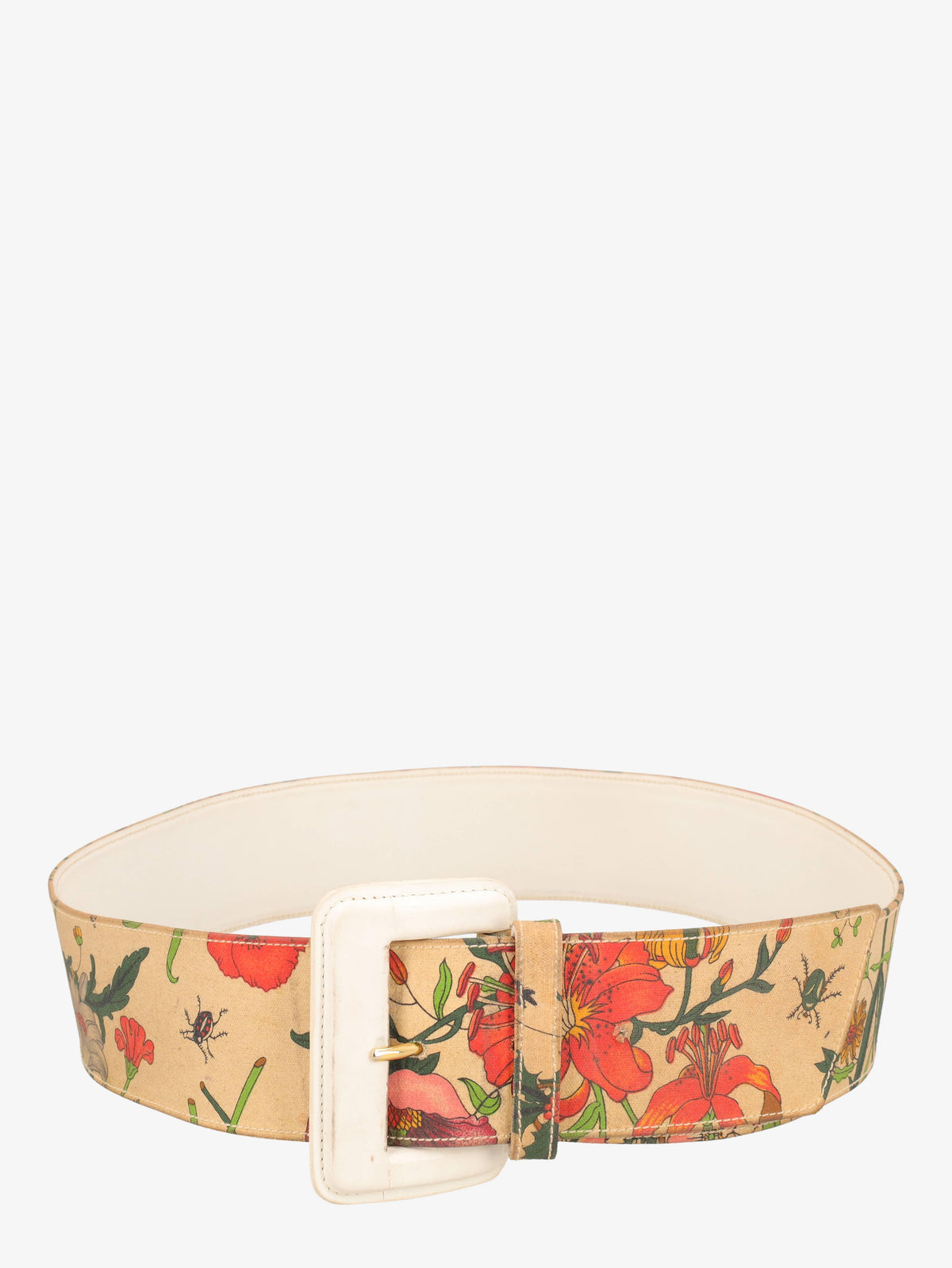 Gucci Flora Maxi Belt