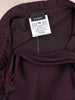 canottaGianfranco Ferré Burgundy Top - 90s