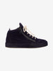 Giuseppe Zanotti Men's Blue Velvet Shoes WCV250877.07 . Giuseppe Zanotti 