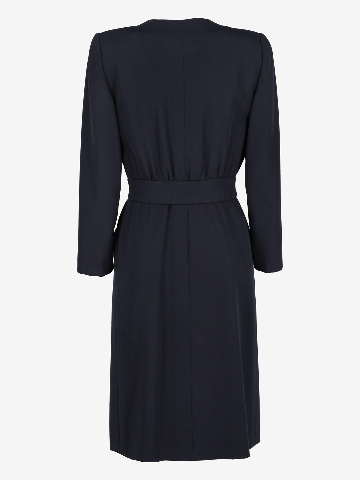 Vintage Blue Wool Dress CVB21.43.3  Vintage 