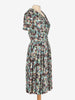 Vintage 50s Patterned Dress W2111037  Vintage 