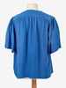 Vintage Blue Flowered Shirt WCV041224.38  Vintage 