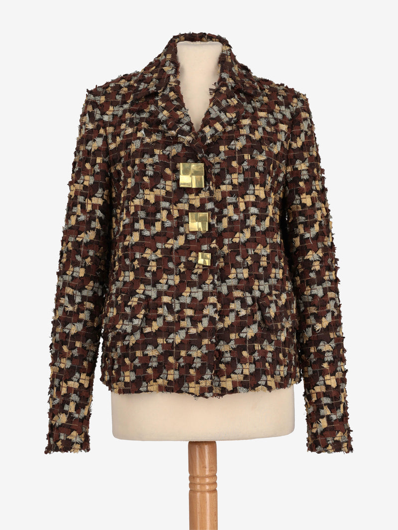 Ermanno Scervino Blazer With Gold-Tone Buttons WCV30052025.40  Ermanno Scervino 