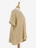Brunello Cucinelli Maxi Camicia in Lurex Oro