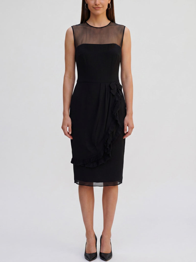 Pirovano black  cocktail dress, 60s W22041504  Pirovano 