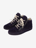 Giuseppe Zanotti Men's Blue Velvet Shoes WCV250877.07 . Giuseppe Zanotti 