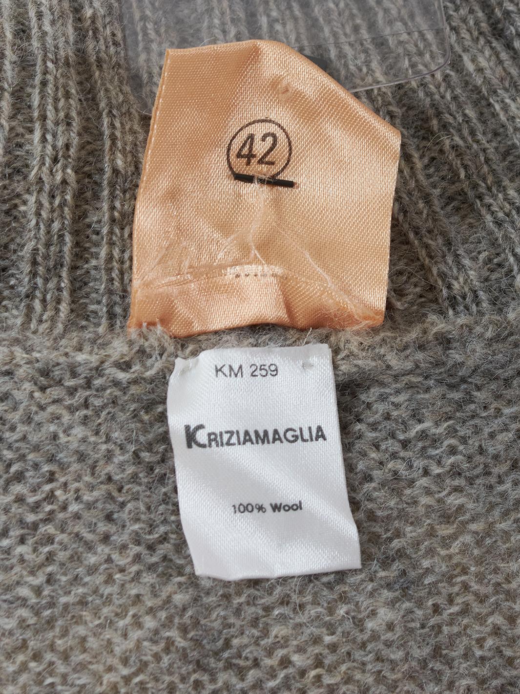 Abito Midi Krizia in Lana