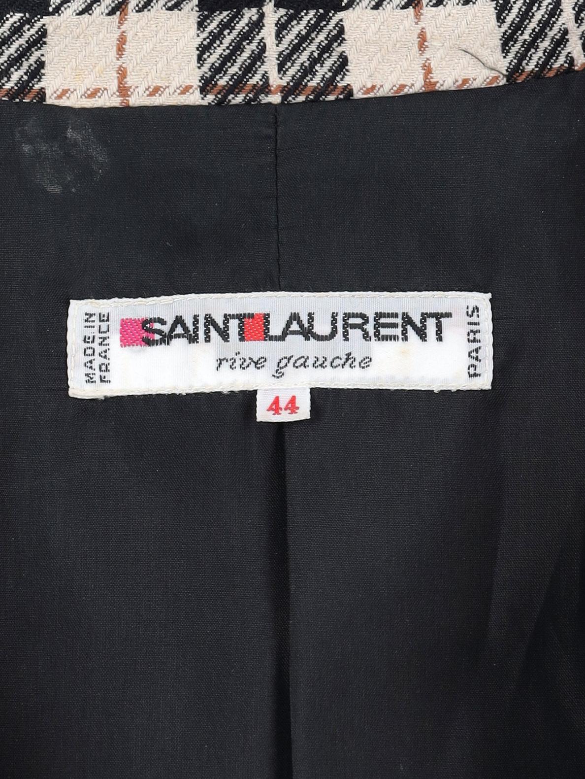Giacca con cintura Yves Saint Laurent