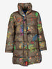 Etro Multicolor Printed Puffer Jacket with Tropical Animal Motifs CVM26.22.38  Etro 