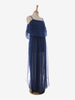 Krizia Blue And Black Long Dress WCV050624  Krizia 