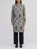 Moncler Floral Cotton Long Coat CVM26.22.24  Moncler 
