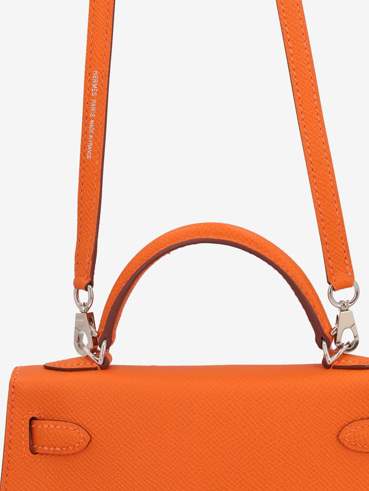 Hermès Kelly Mini II 20 in Orange Epsom Leather MR2662026.2  Hermès 