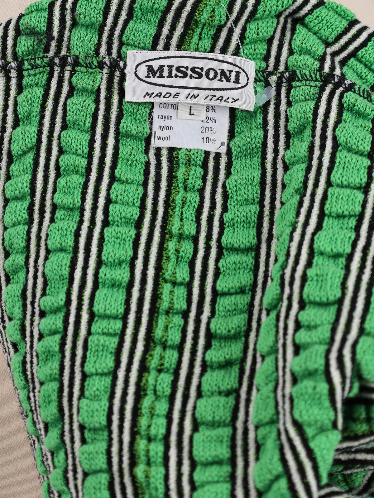 Missoni 针织抹胸上衣 - 80 年代风格
