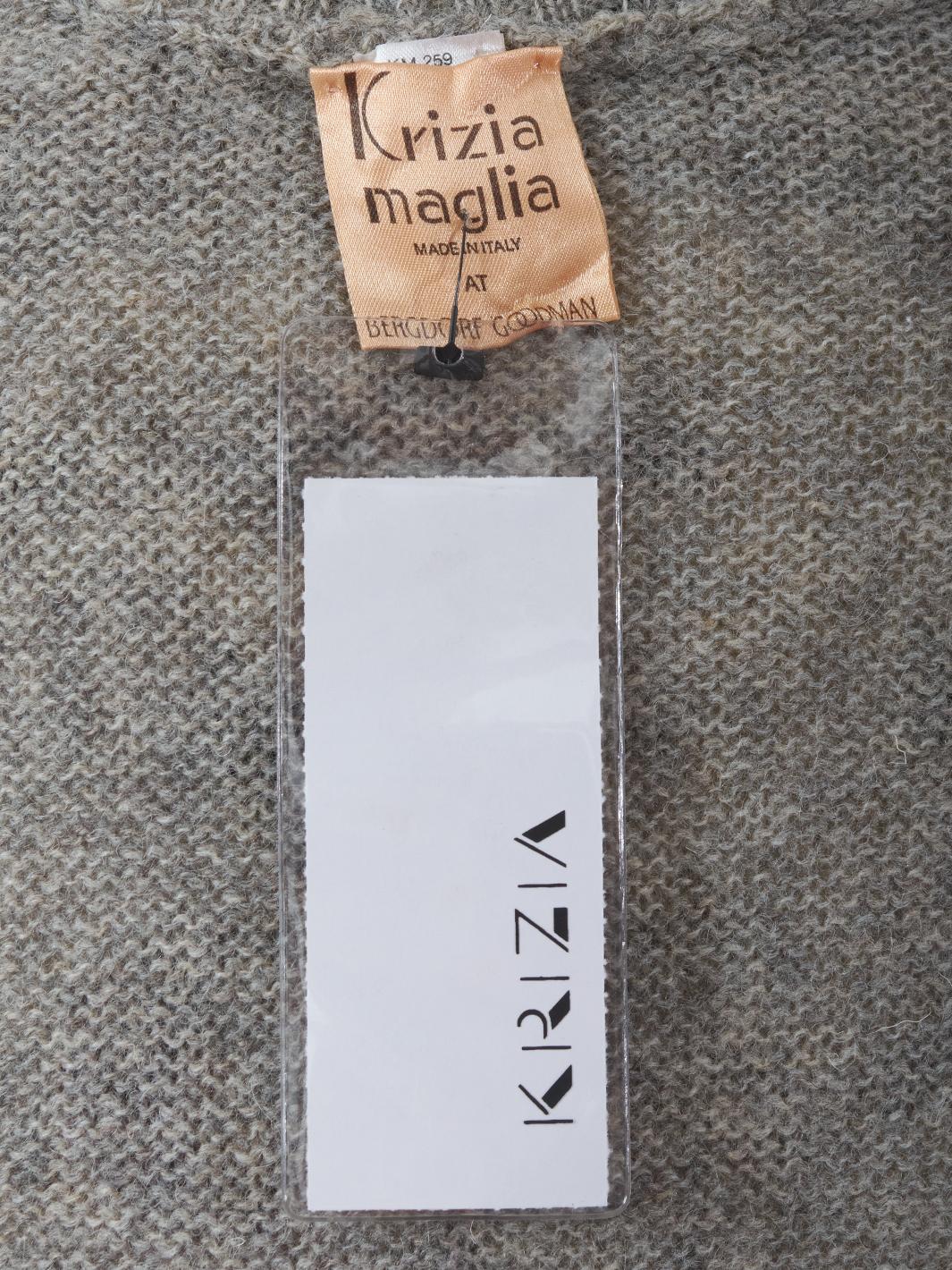 Abito Midi Krizia in Lana