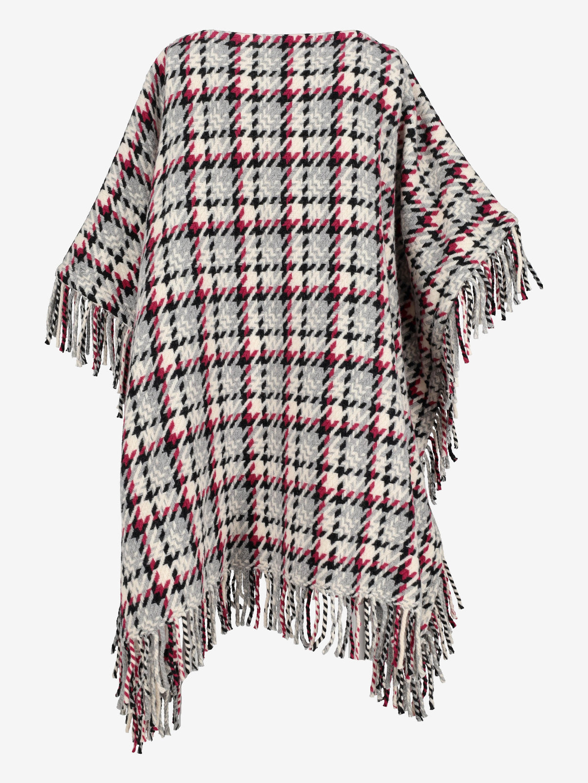 Ermanno Scervino Tartan Poncho Dress CVM26.22.28  Ermanno Scervino 