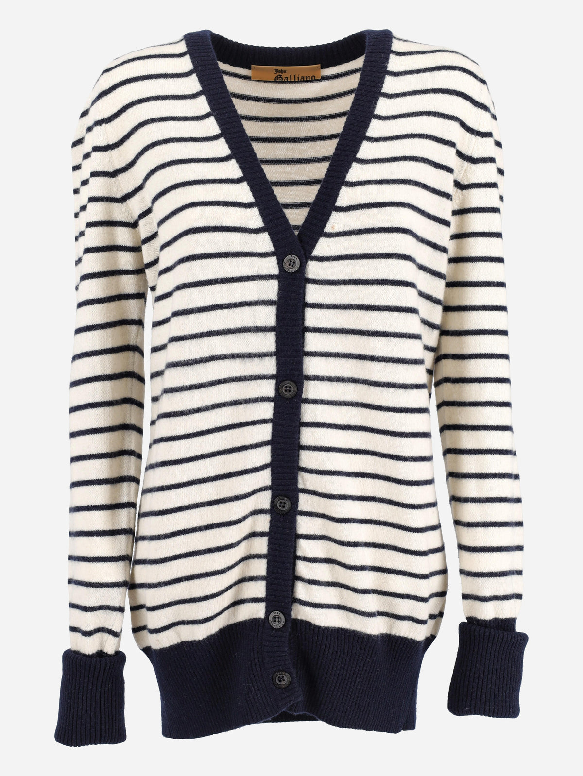 John Galliano Wool Cardigan