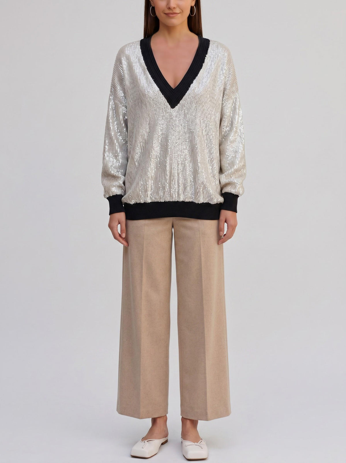 Gianfranco Ferré Vintage Sequin Bomber Knit W2511.126  Gianfranco Ferré 