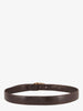 Cintura con fibbia bicolore Gucci