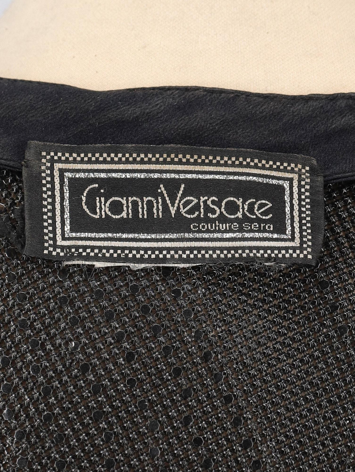 Gianni Versace Couture Metallic Knit Blouse W04032025_25  Gianni Versace 
