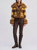 Dsquared2 Faux Fur-Lined Checked Wool Blend Jacket CVM26.23.3  Dsquared² 
