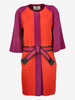 Fendi Multicolored Wool Cape Coat W27526.41  Fendi 