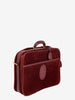 Must De Cartier Burgundy Suede Suitcase