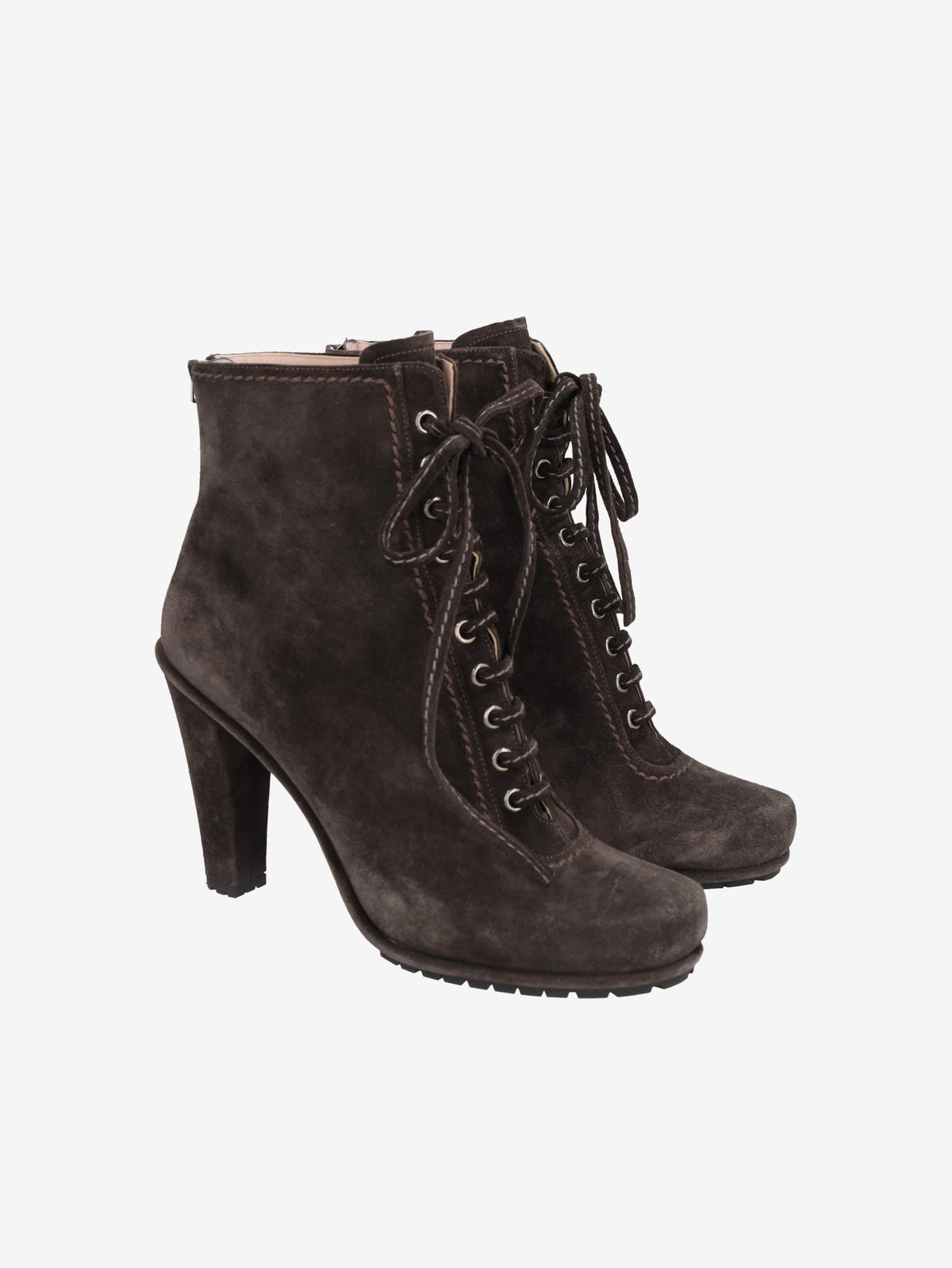 Miu Miu Heeled Boots W2112015  Miu Miu 