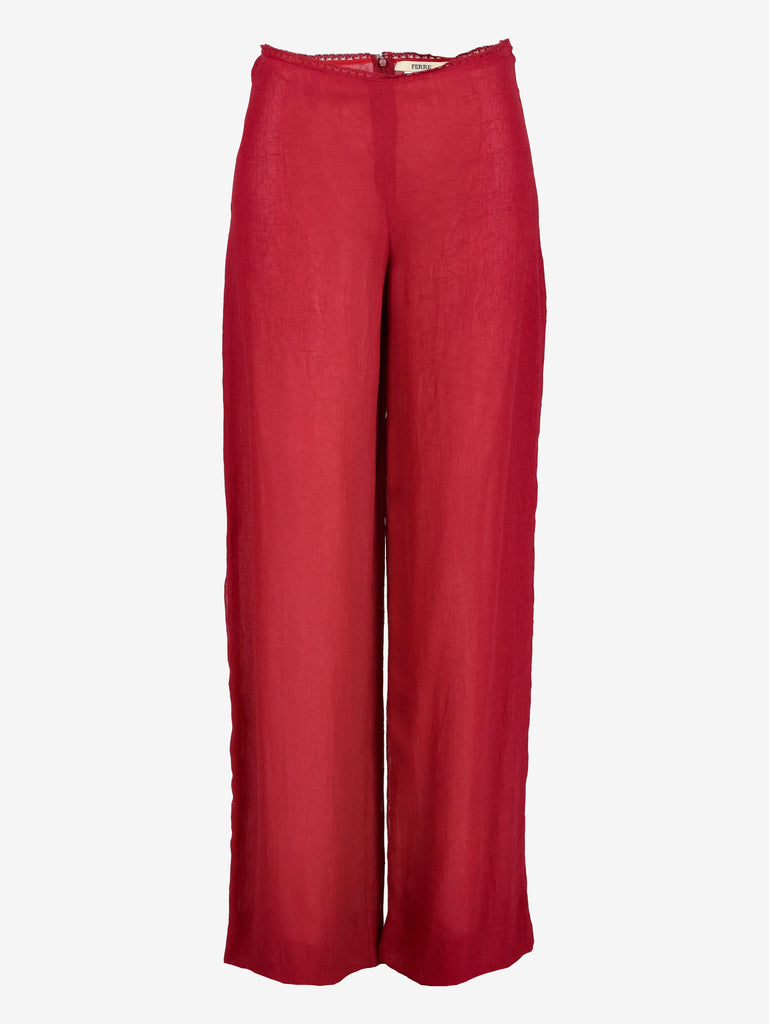 Gianfranco Ferré Red Lightweight Trousers MZ1913560  Gianfranco Ferré 
