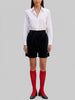 Comme des Garçons Cotton Drop-Crotch Shorts MU250314.13  Comme des Garçons 