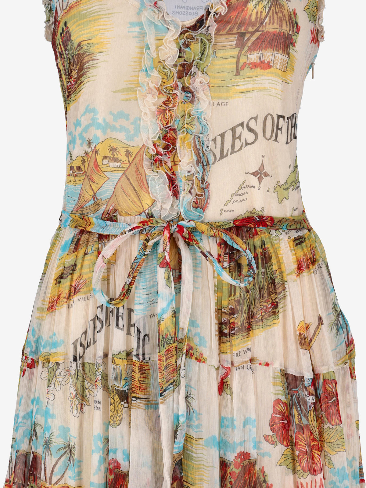 Blumarine Tropical Print Dress Set W7426.34  Blumarine 