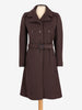 Courrèges Brown Coat MR260725.34  Courrèges 