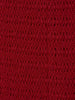 Abito smanicato Y2K Chanel in lana rossa