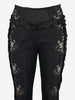 DSQUARED2 Black Lace-Panel Trousers CVM26.23.210  Dsquared² 
