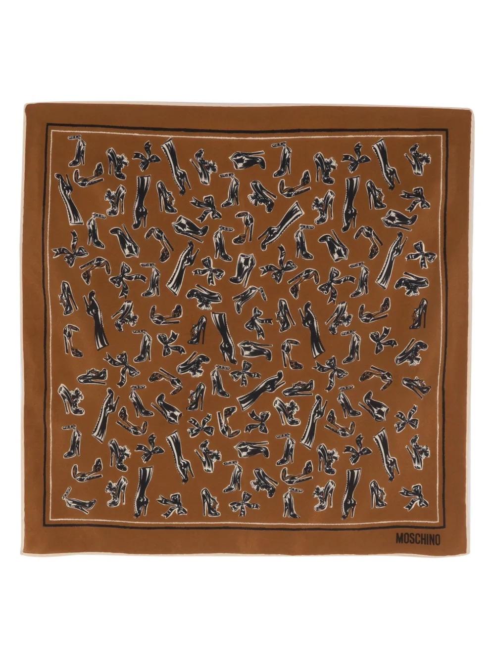 Moschino Patterned Foulard WCV241083  Moschino 