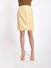 1990s silk cream-coloured skirt with side fastening by Genny BR004512 . Genny 