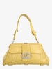 Valentino Shoulder Bag In Yellow Cocco