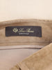 Loro Piana Suede Leather Straight-Leg Pants W7426.53  Loro Piana 