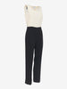 Tuta Linea Piano di Max Mara Bianca Nera